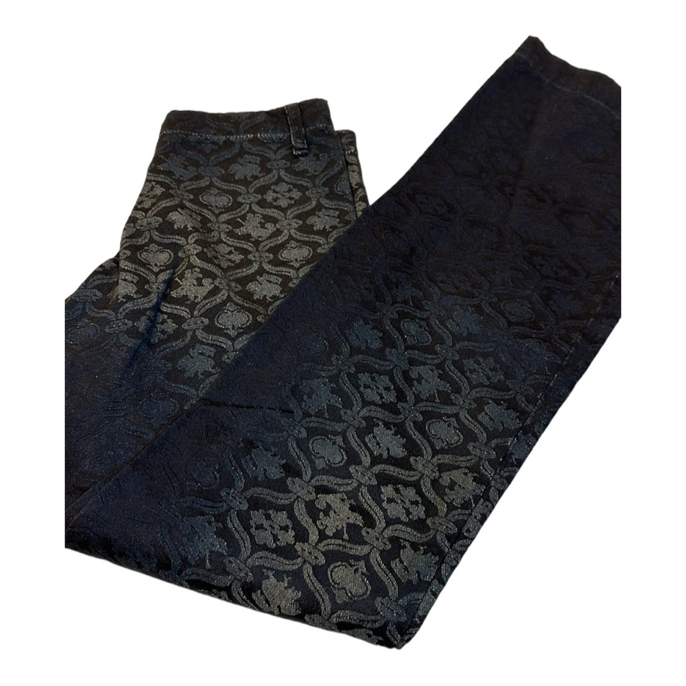 Miss Sixty Luxury gradient navy jacquard low rise pants